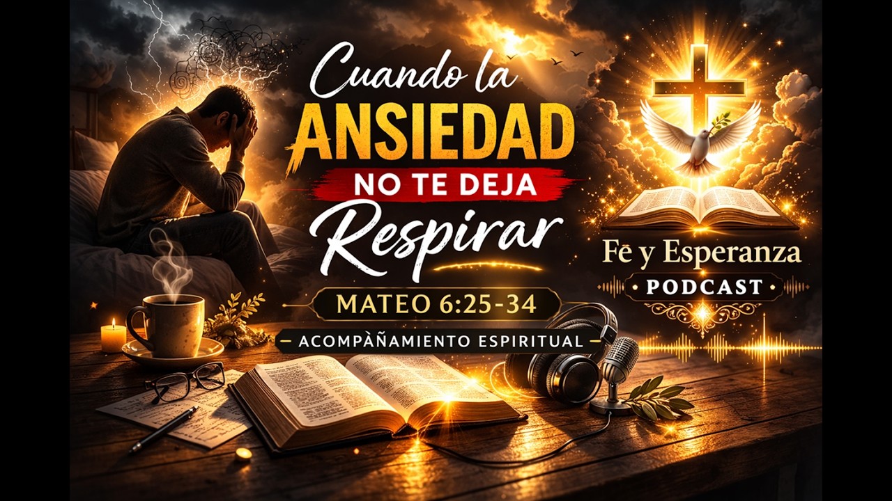 Cuando la ansiedad no te deja respirar | Acompañamiento espiritual con Mateo 6