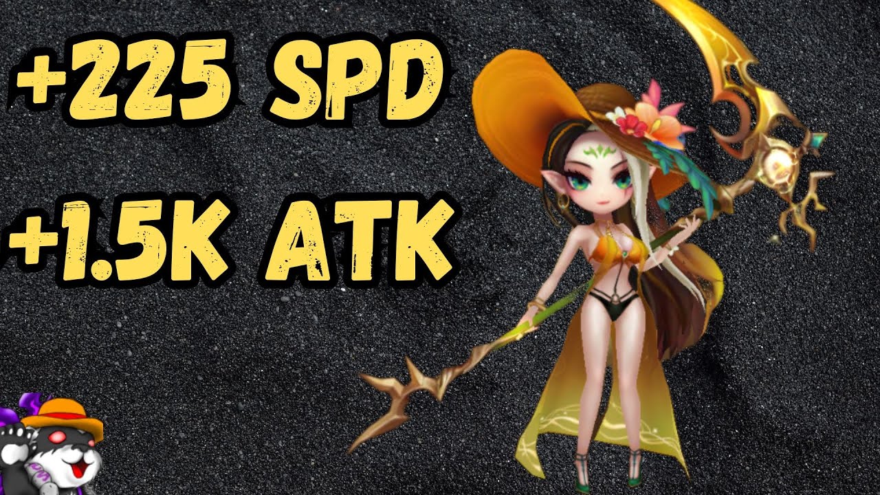 The Power Of Ethna (Wind Hell Lady) In RTA  Summoners War