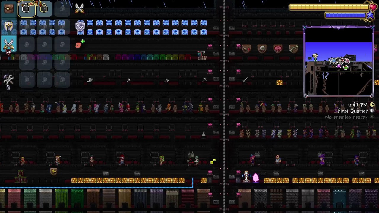 (v1.4.5 Items) All Items World · 24/7 · PS4/PS5 · READ DESCRIPTION · Terraria