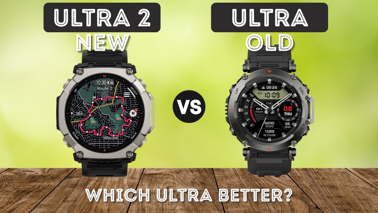 Amazfit T-Rex Ultra 2 vs Amazfit T-Rex Ultra
