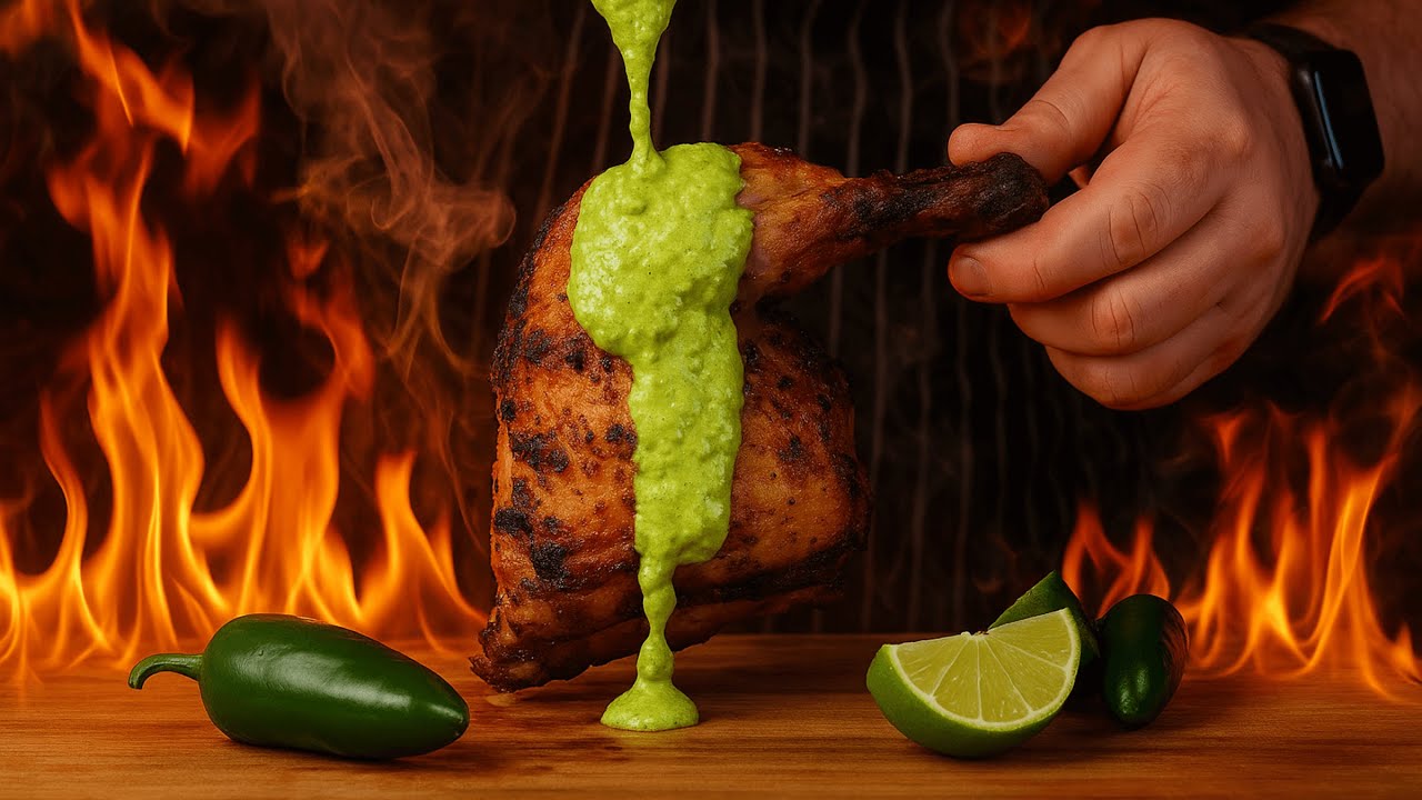 Перуанские куриные ножки в котле Weber