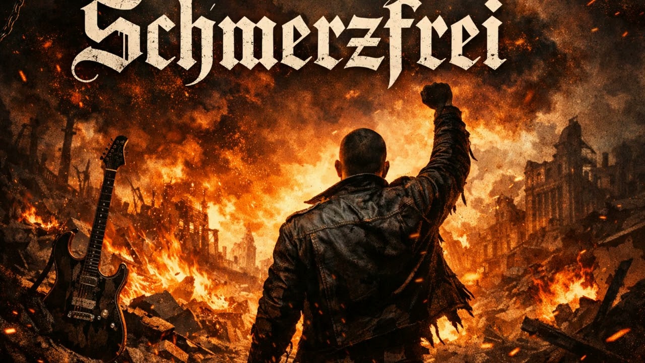Schmerzfrei – Epischer Deutschrock Song | Neuer Deutschrock 2026 | Schmerz & Stärke