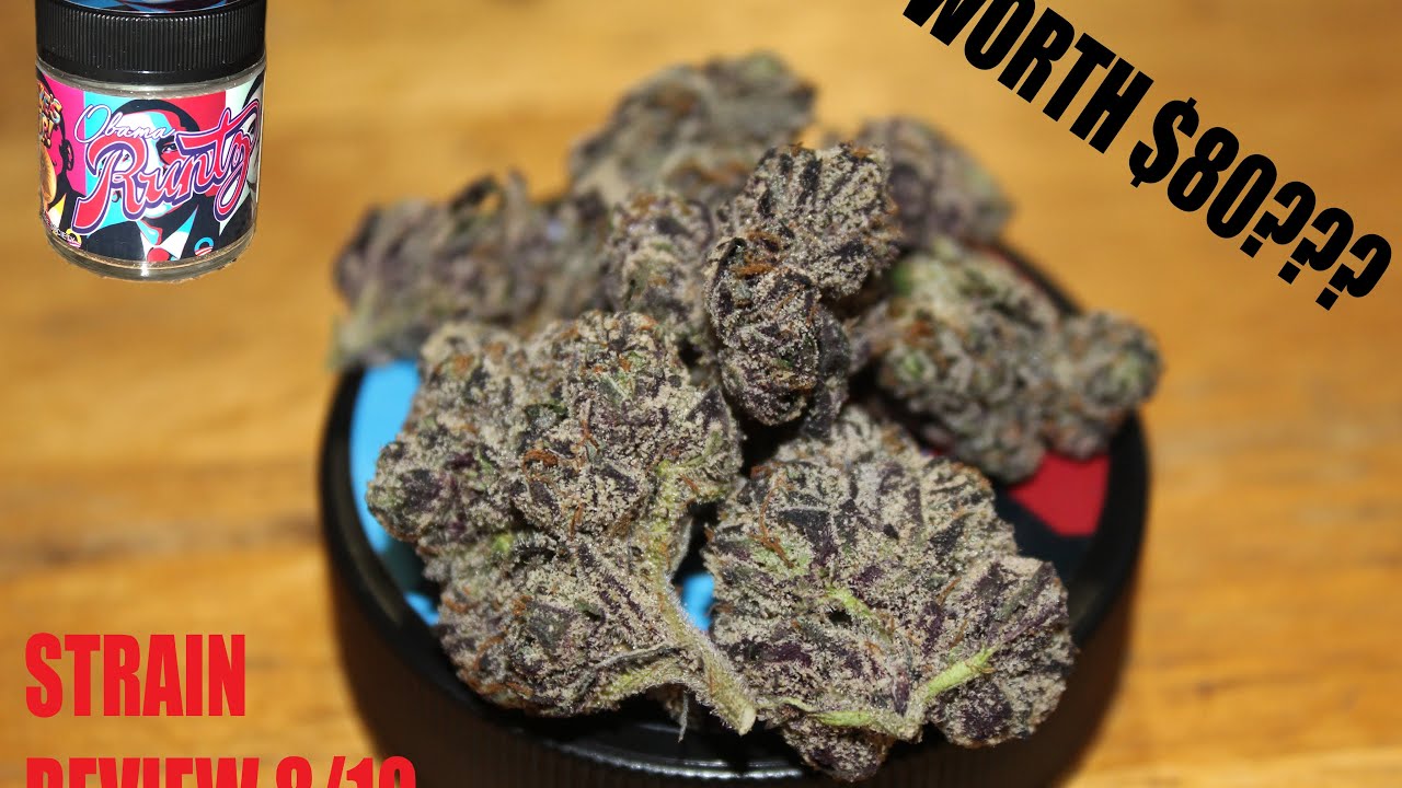 Strain Review #1 - Obama Runtz ($80)