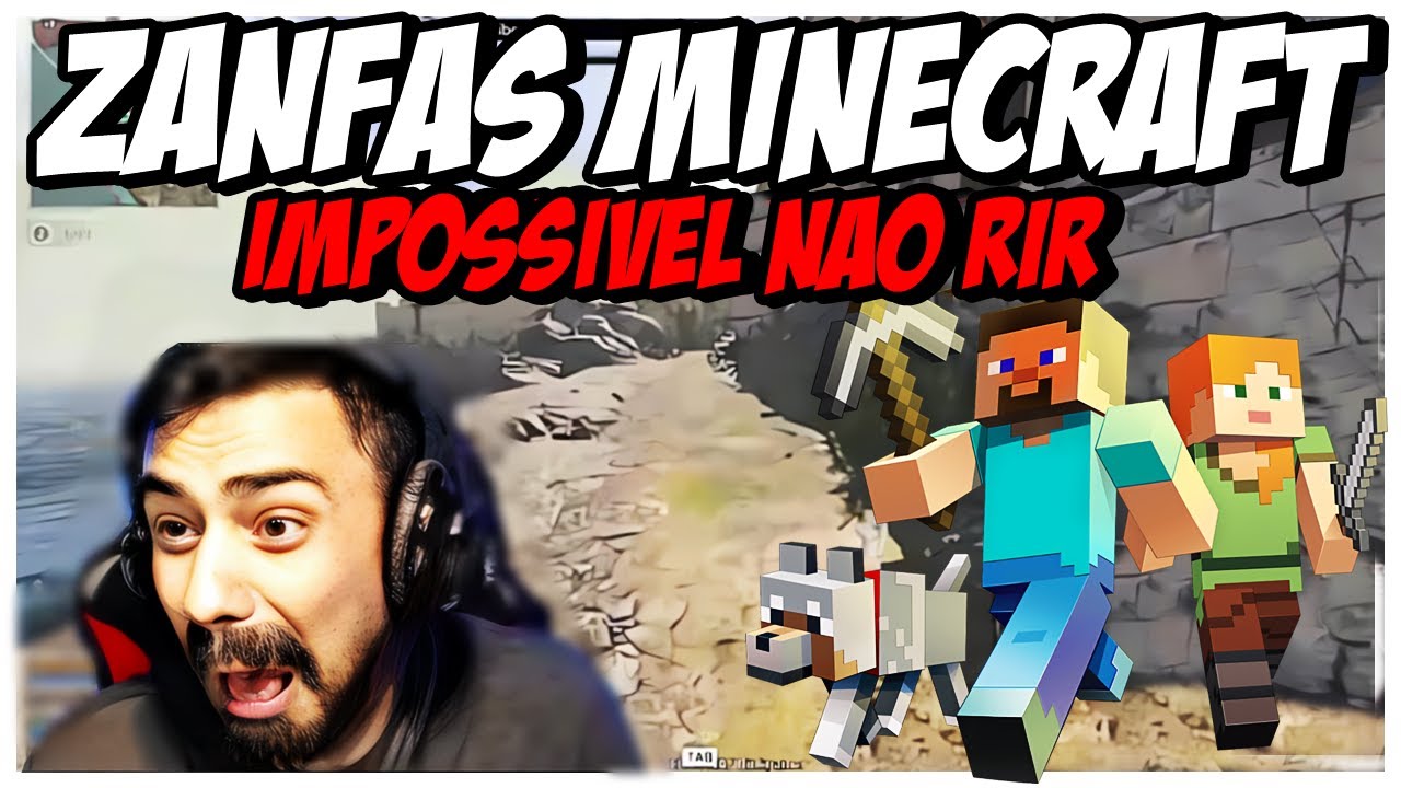 DESCOBRIRAM ZANFAS JOGANDO MINECRAFT !!