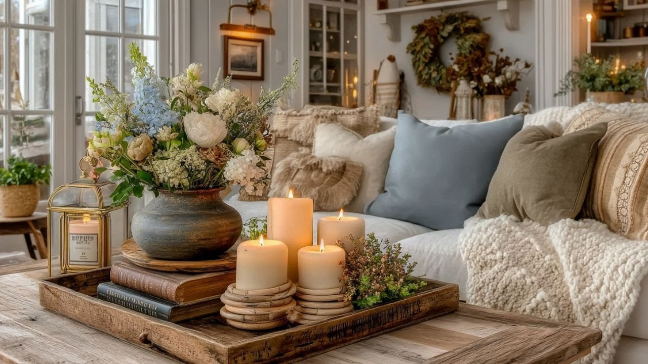 Elegant French Country Winter Decor 2026 | Warm, Romantic Home Styling on a Budget