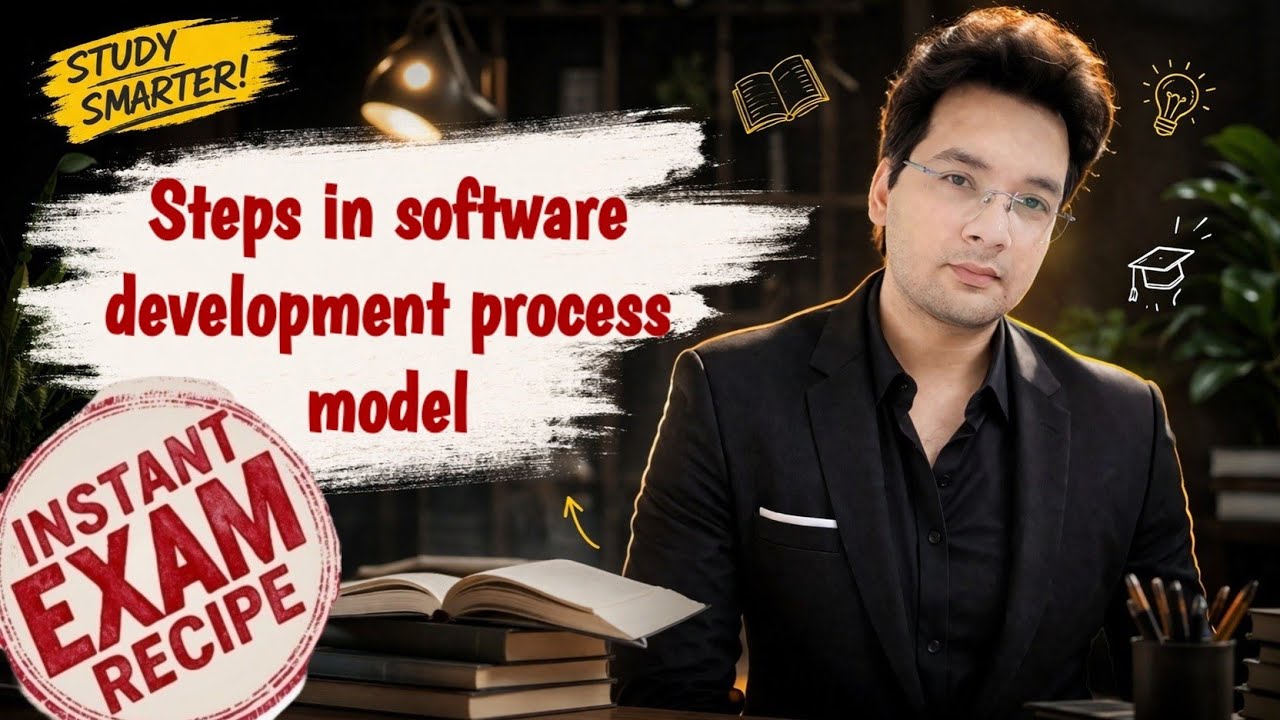 Steps in Software development process model explained in hindi || Akant 360