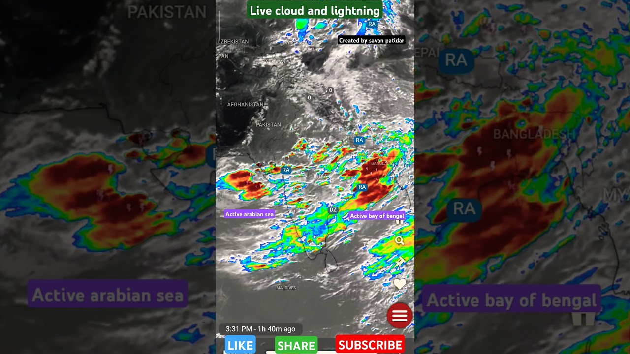 30 June 2024 live cloud and lightning