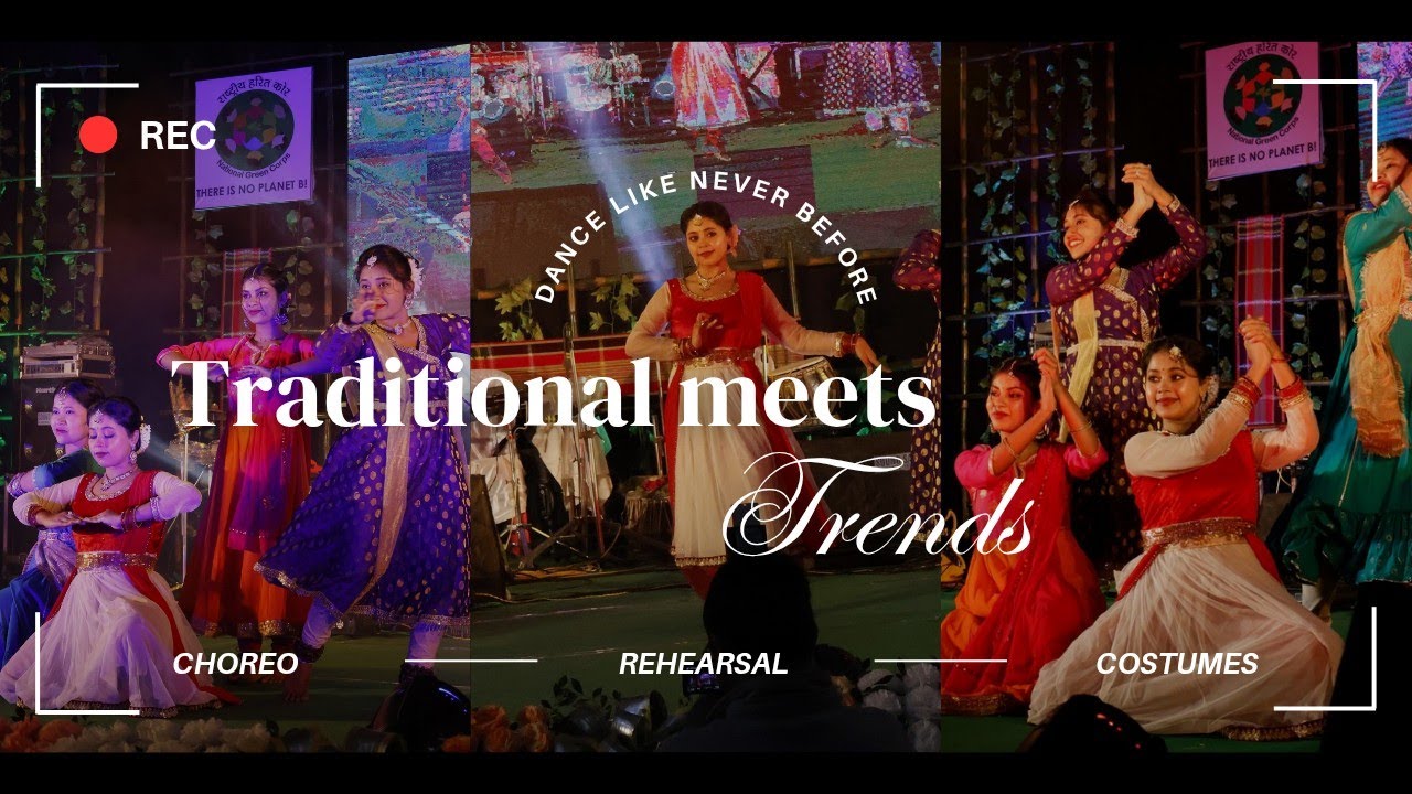Tradition Meets Trend || Classical dance || Taal se taal | Humma | Levitating | Anamika.