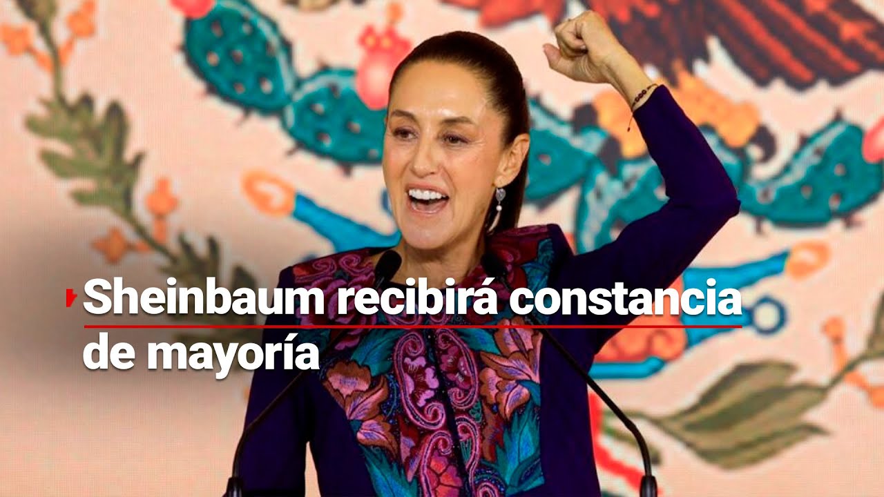 La primera presidenta de #México | Claudia Sheinbaum recibirá hoy su constancia