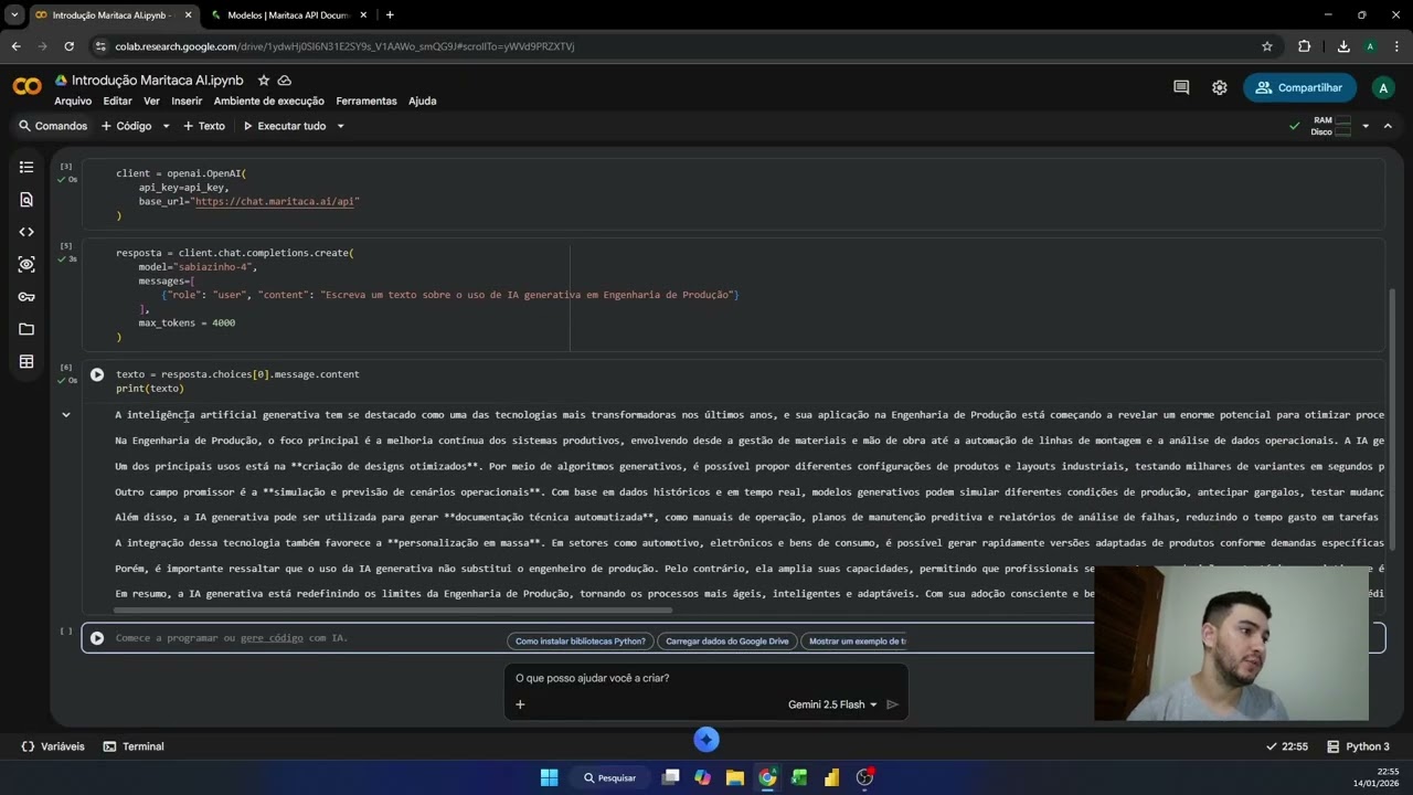 Introdu&ccedil;&atilde;o &agrave; IA Brasileira - Maritaca AI o ChatGPT brasileiro primeiros passos no python