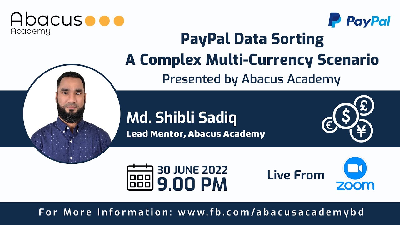 PayPal Data Sorting A Complex Multi Currency Scenario | QuickBooks Online | QBO | Abacus Academy