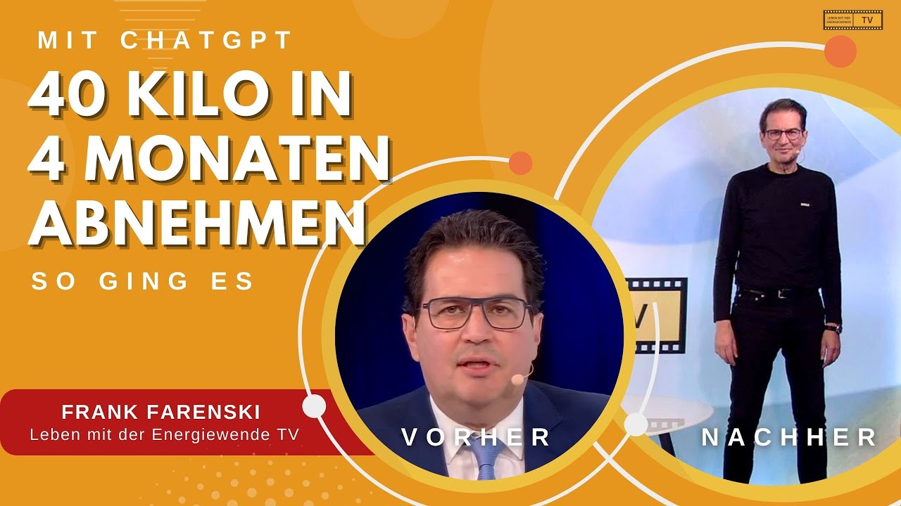 40 KILO IN 4 MONATEN ABNEHMEN - MIT CHATGPT