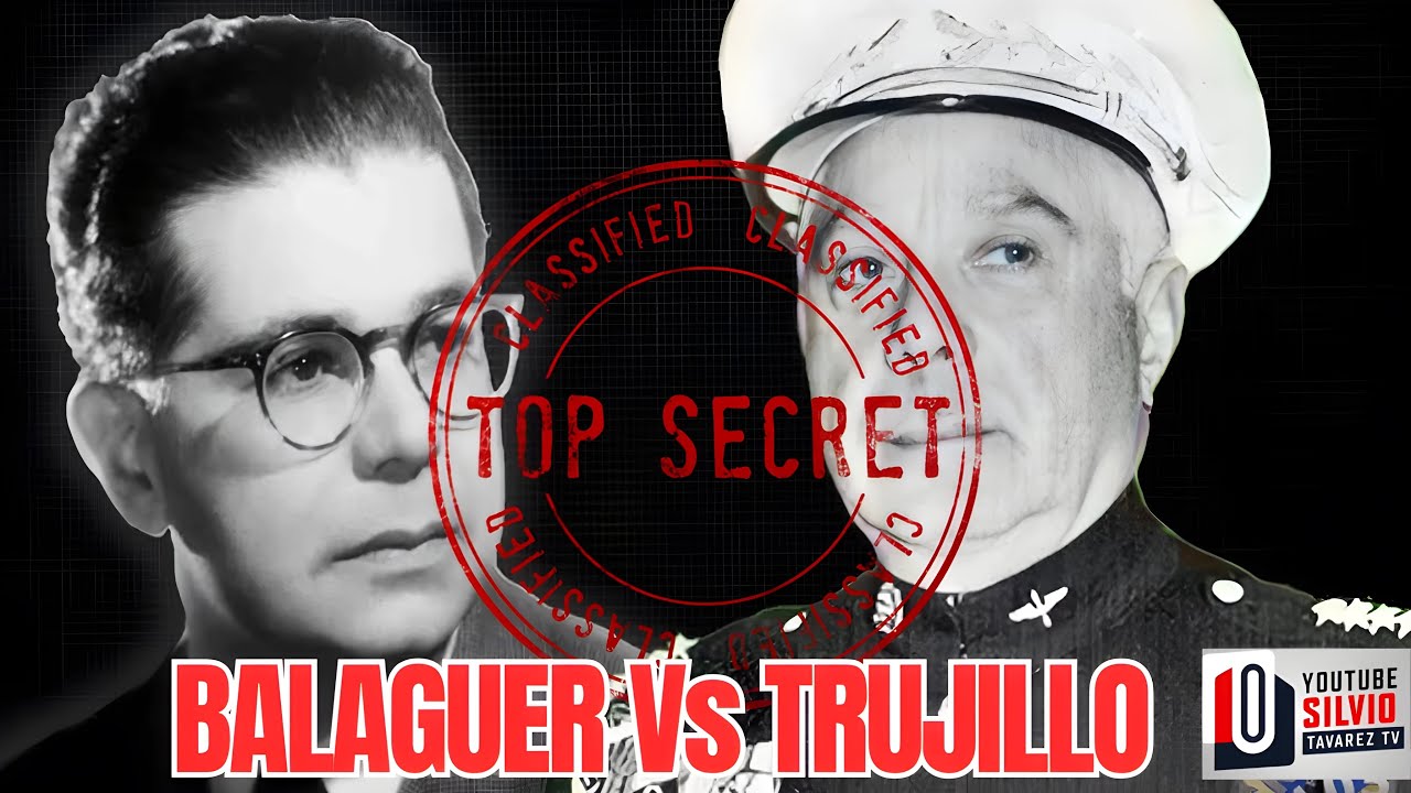 Balaguer vs Trujillo: La HUMILLACIÓN y la TRAICIÓN que nadie te contó 😱 ¡Archivos SECRETOS!