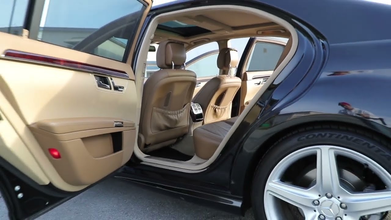 Brand New Black Mercedes-Benz S 550 W221 | Cinematic Shot of a New Luxury Sedan