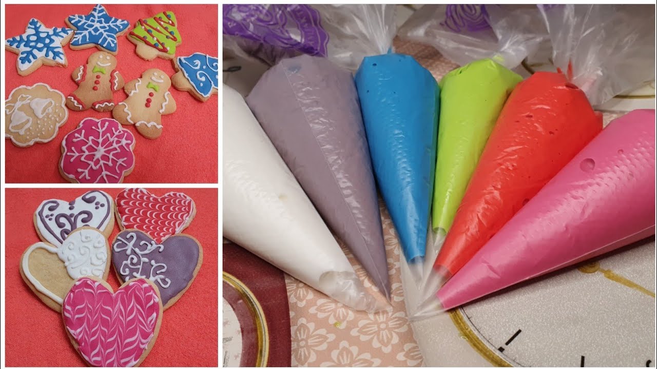 Роял айсинг за декорация на сладкиши!Royal icing for cake decoration!