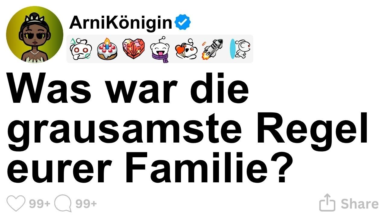 [GANZE STORY] Was war die grausamste Regel eurer Familie?