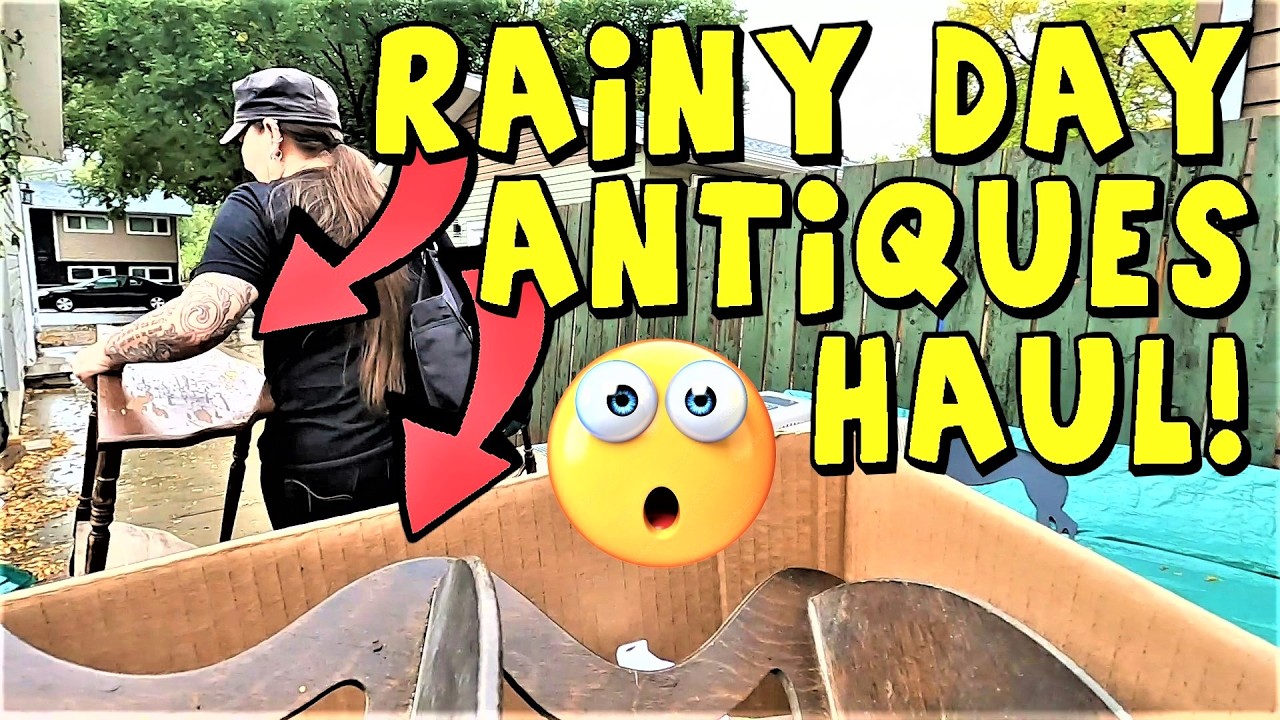Ep700:  Antique Furniture and Vintage Carnival Glass Haul! 🤯🤯  We FILLED THE TRUCK!