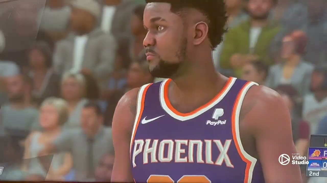 2K20 Lebron James Basketball game of 25-26 Yr (2000's All Stars vs Phoenix Suns)