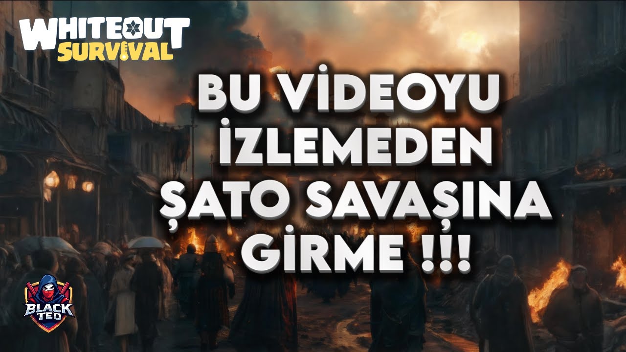 SVS VE ŞATO SAVAŞI TÜM TAKTİKLER - WHİTEOUT SURVİVAL