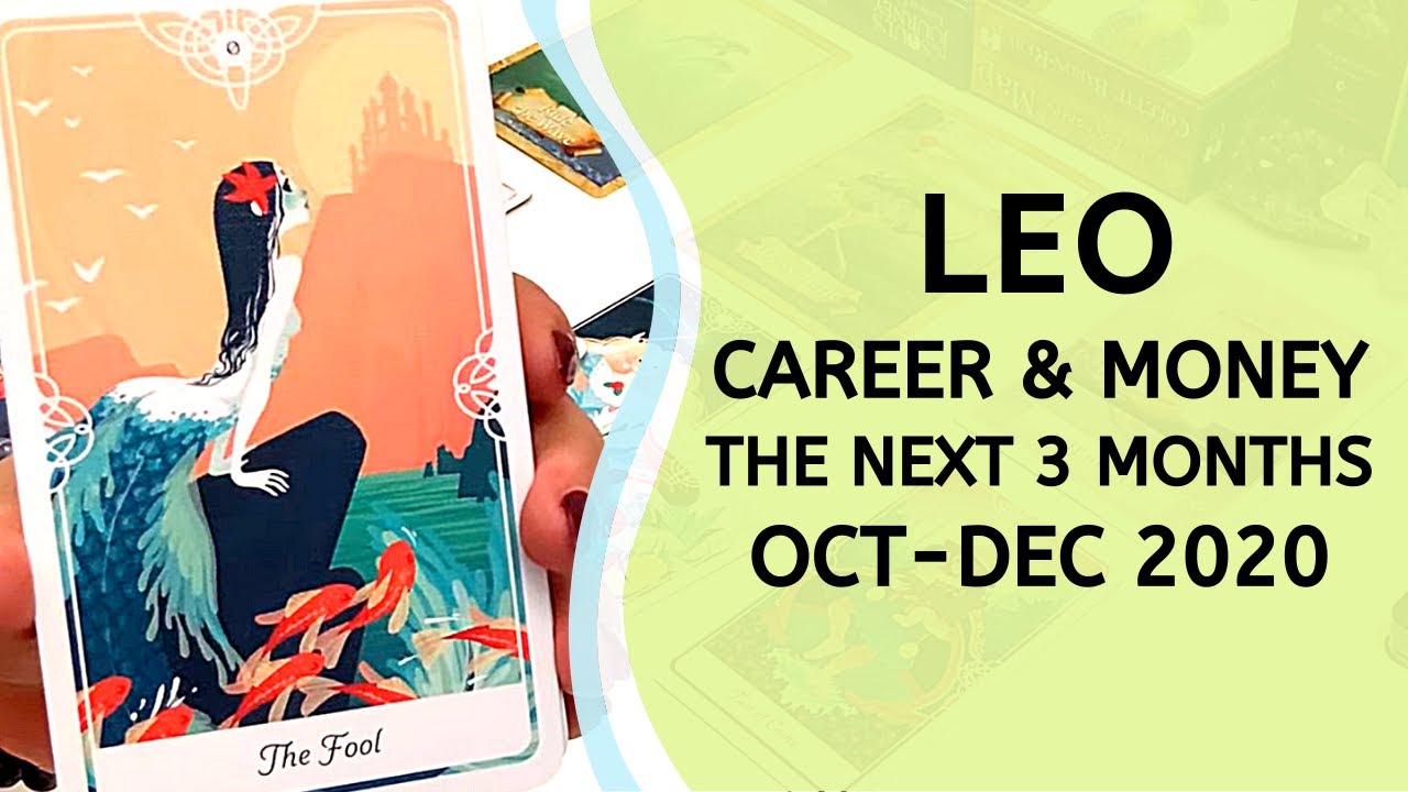 LEO 💼💰 Making Moves!!! Whole New Adventure... | Career & Finances Oct - Dec 2020 Tarot Reading