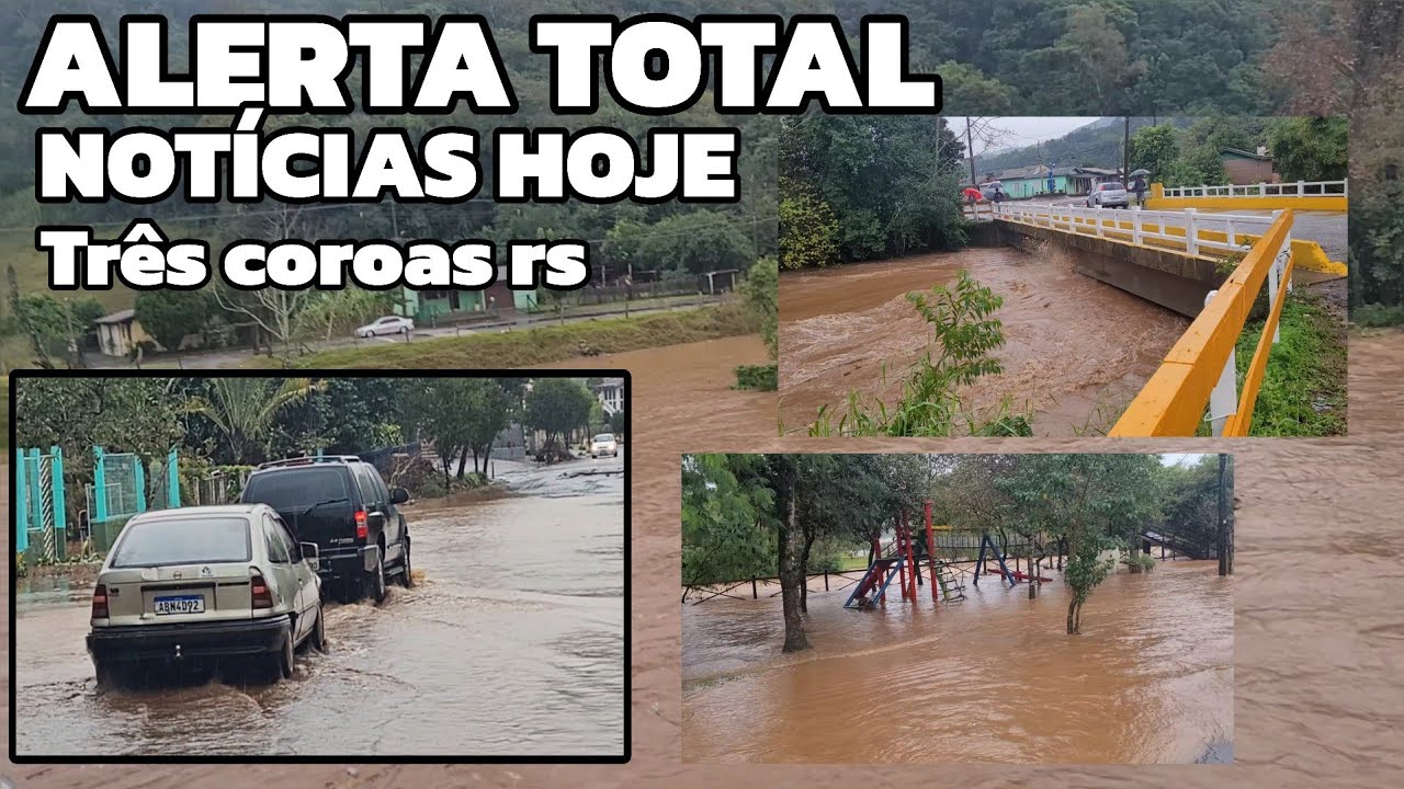 ENCHENTES E ALAGAMENTOS NOVAMENTE EM TRES COROAS RS 2025