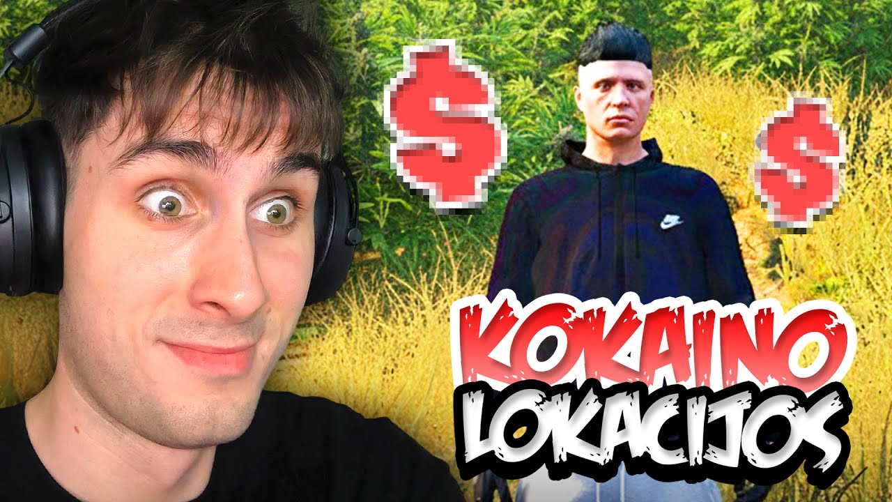 GTA V RP Lietuviškai - KOKAINO LOKACIJOS IR NAUJOS PAŽINTYS
