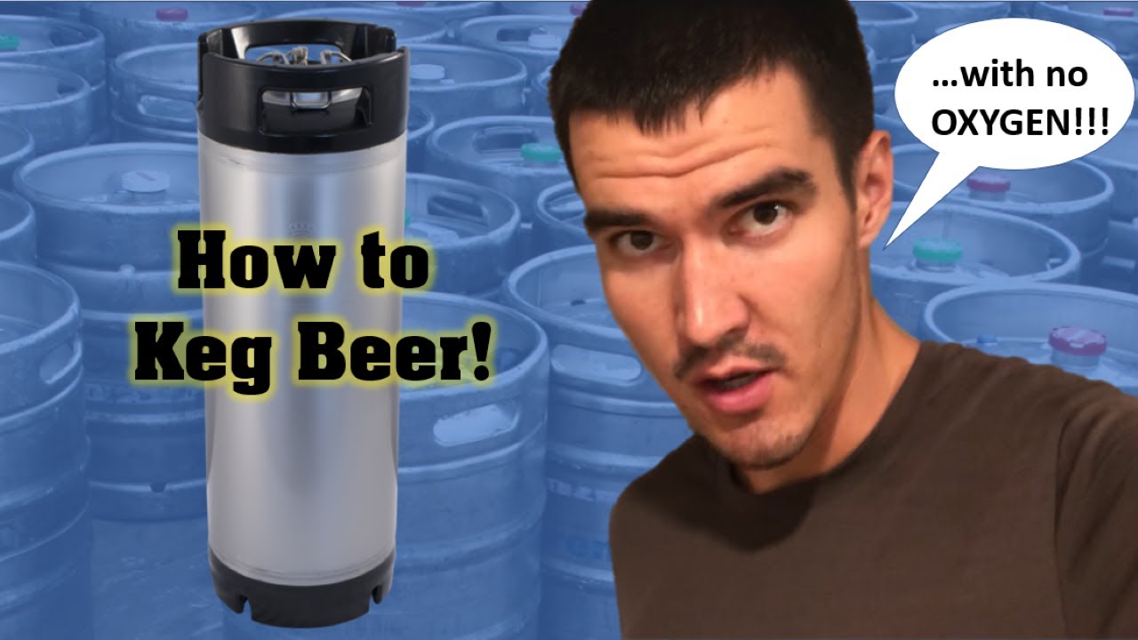 CHEAP and EASY! How to keg with NO OXYGEN!!