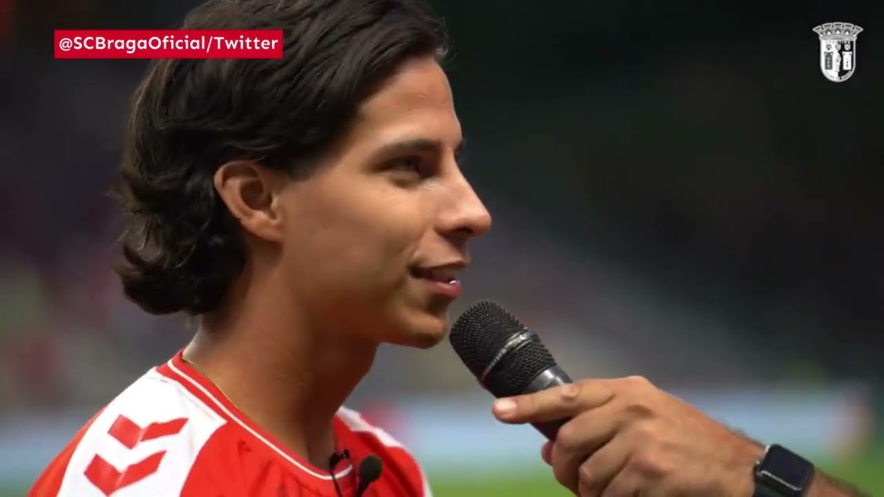 TODO LISTO DIEGO LAINEZ es presentado como nuevo jugador del SC Braga. ‘Vamos por más, Braga’