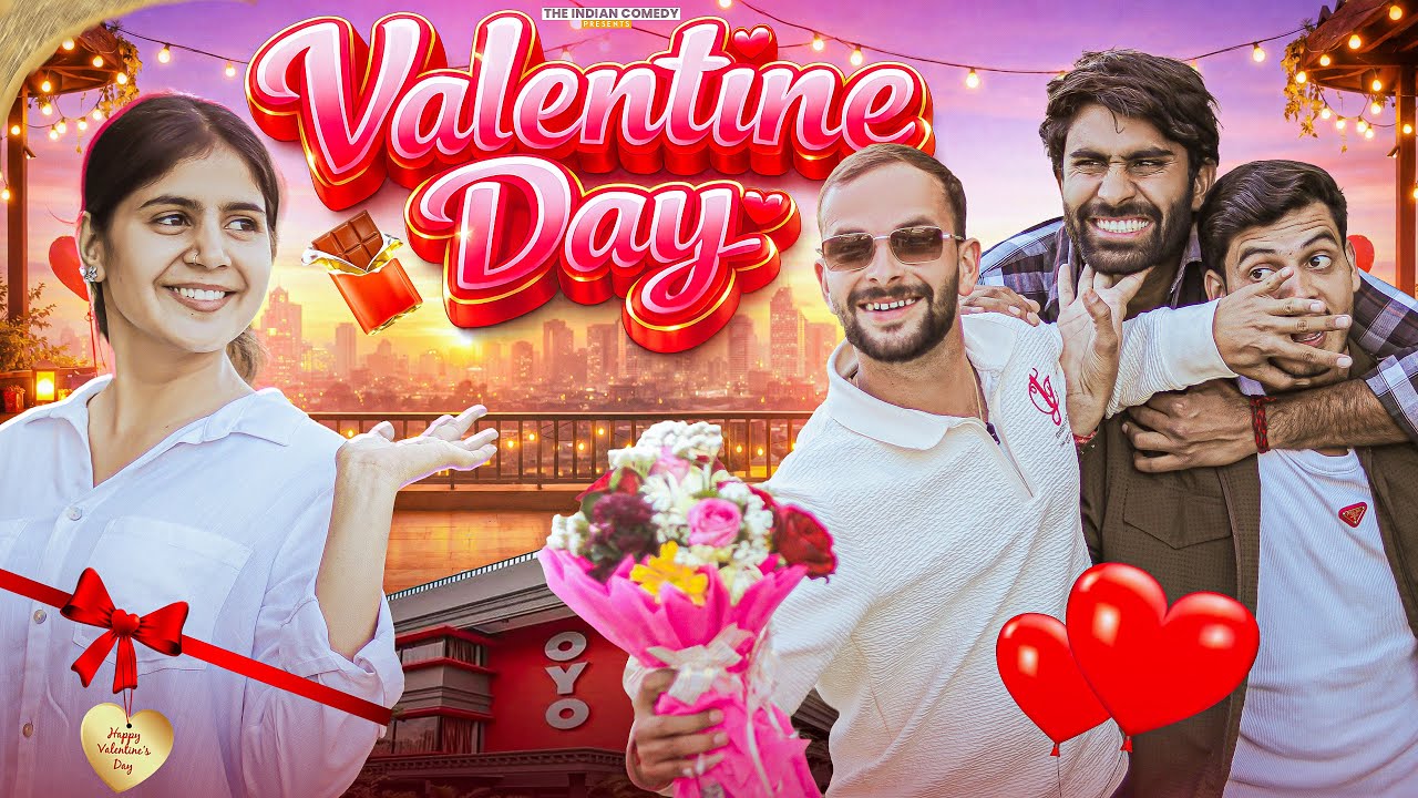 Valentine fewer 💐| Happy Valentine's day | comedy video | @TheIndianComedy 