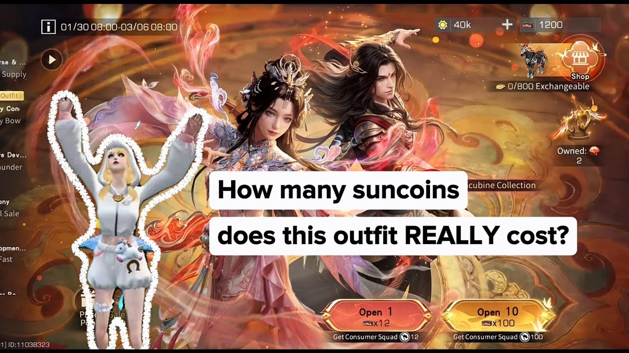Farewell My Concubine Collection gacha | LifeAfter