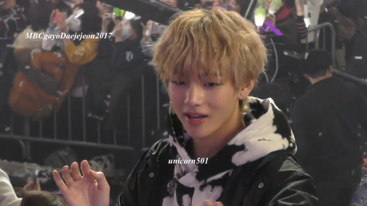 180101 MBC ending BTS taehyung focus