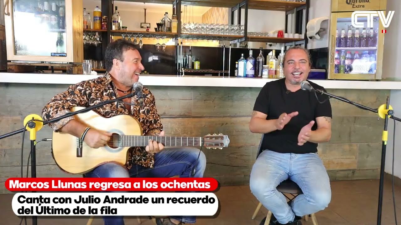 Una vuelta a los 80 con Marco Llunas