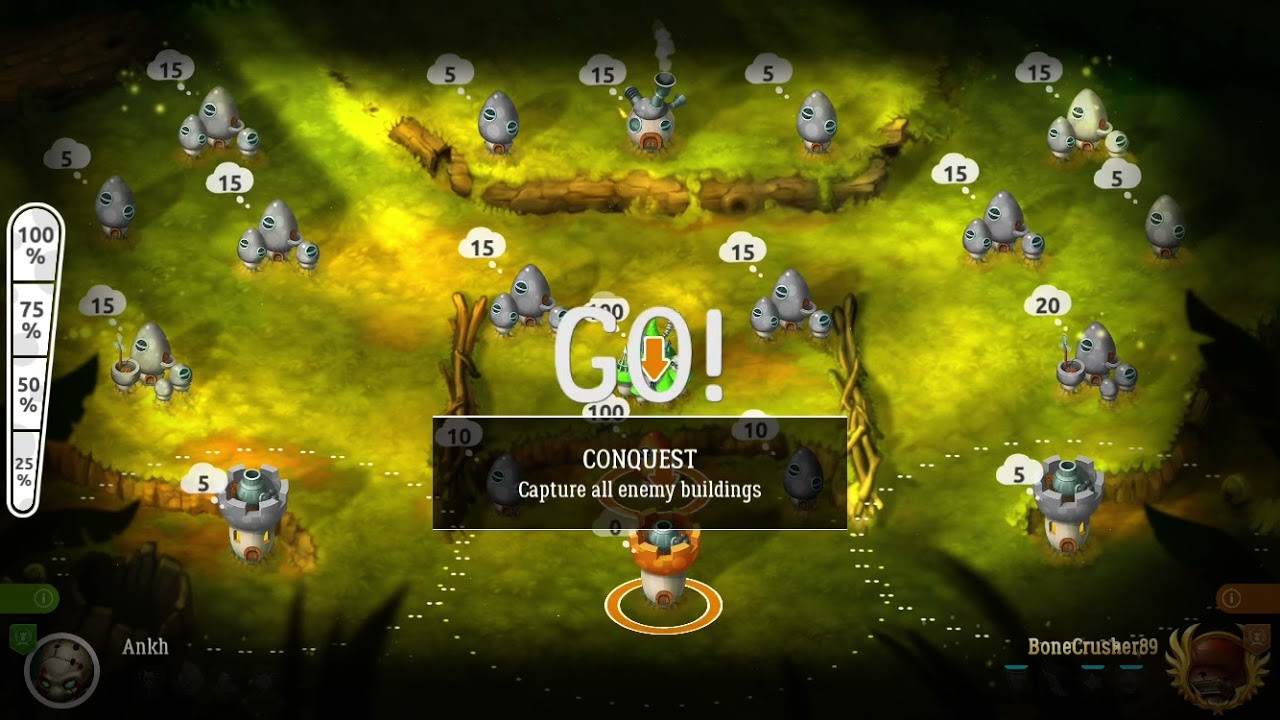 Mushroom wars 2 Campaign Episode 1 Mission 25 Expert
