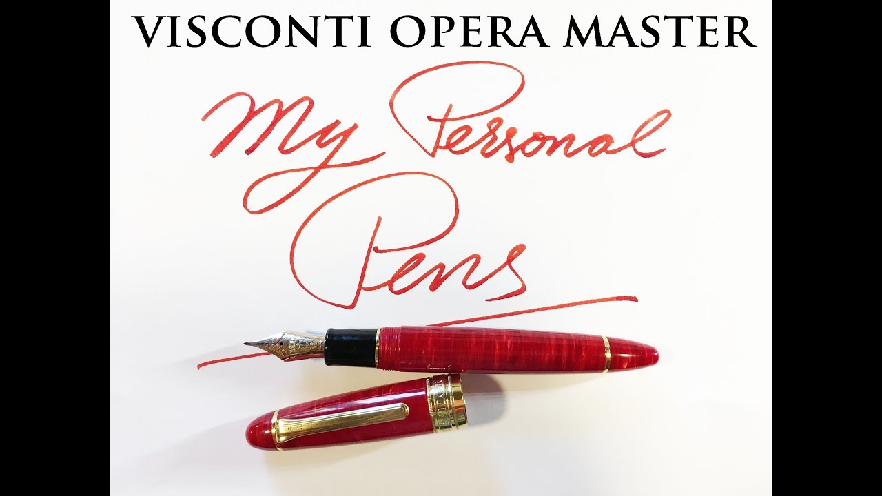 Personal Pens: Visconti Opera Master Tobacco