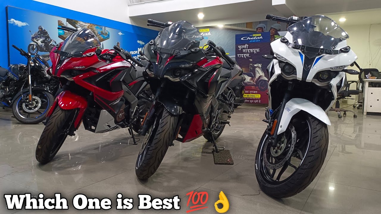 New Bajaj Pulsar RS200 All Colour Comparison 2025 !! Which Colour Is Best👍💯 !! Sunny auto vlog !!