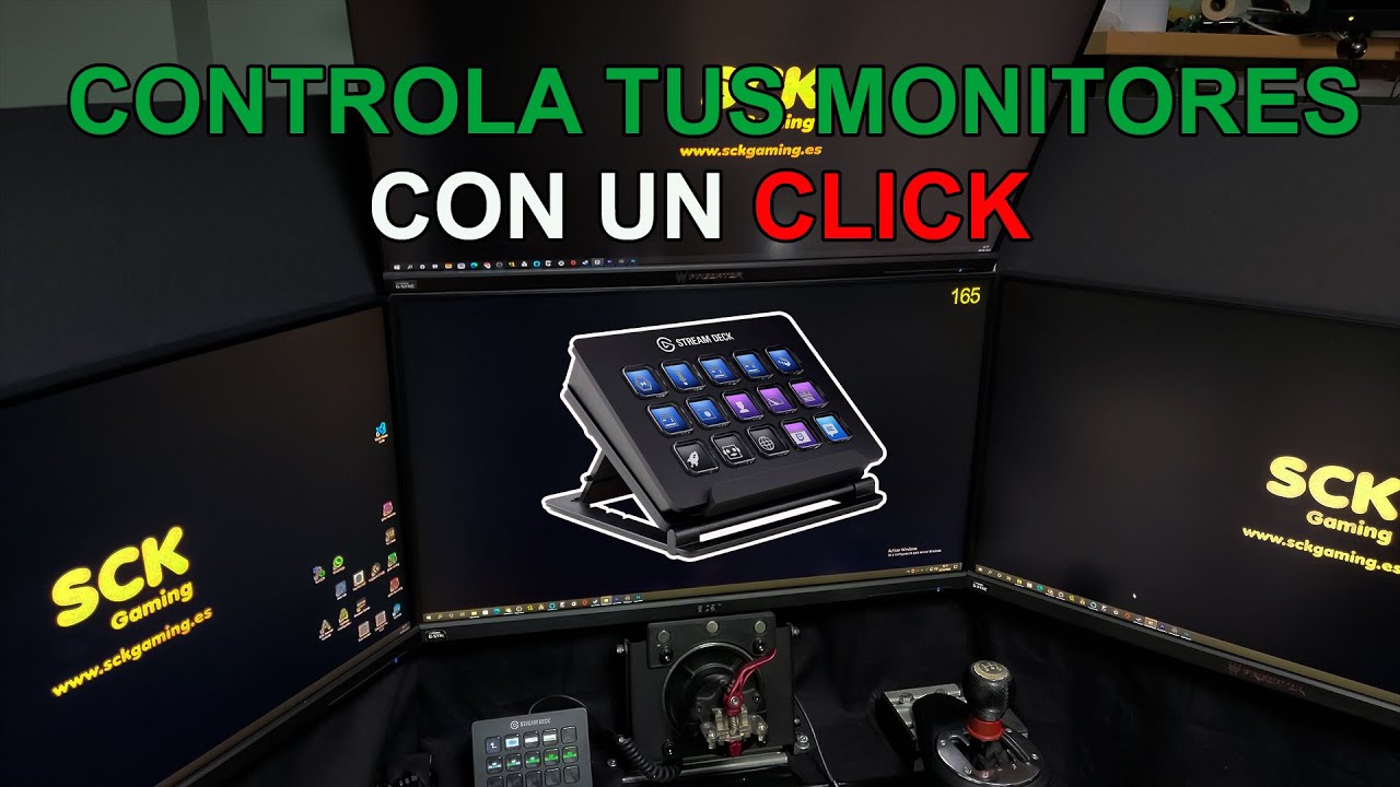 🔴 NVIDIA SURROUND - AMD EYEFINITY en 1 CLICK | SIMRACING | GAMING 2022