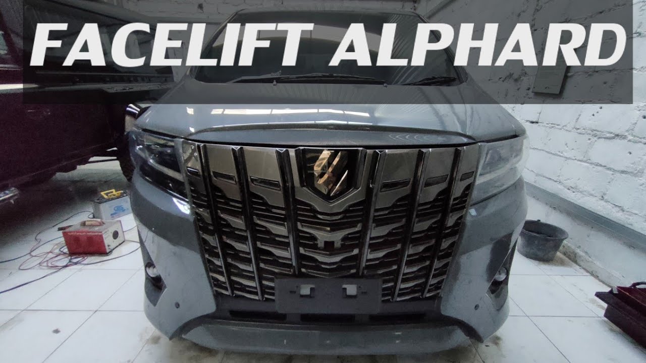 Proses Upgrade Alphard Lama Jadi Baru