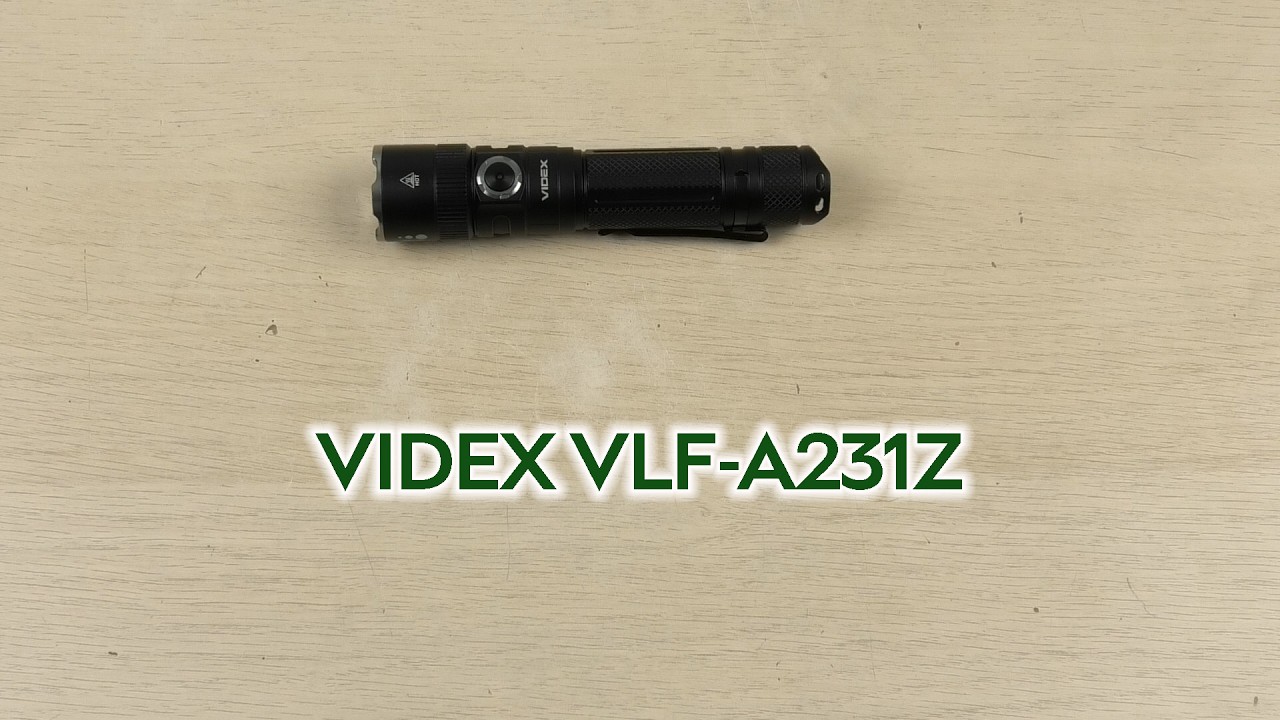 Розпаковка VIDEX VLF-A231Z 1500 лм 5000K