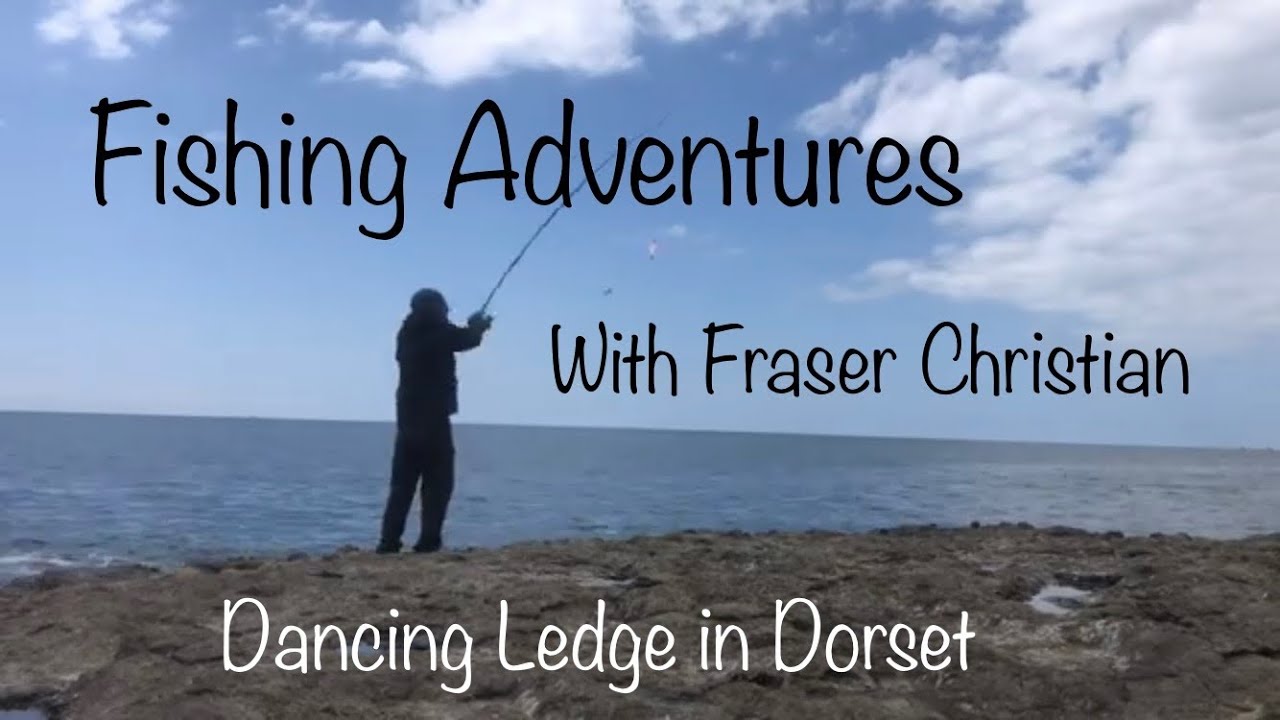 Fishing Adventures with Fraser Christian. Dancing Ledge. Dorset.