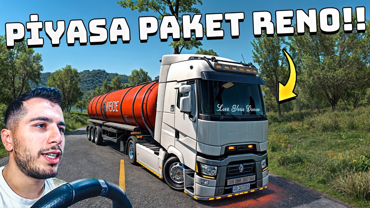 MODİFİYELİ ENİS AKKILIÇ RENAULT RANGE T 🚀🚀 DEHŞETT FAÇAA | 20 TON KİMYASAL TAŞIDIK | ETS 2 MOD