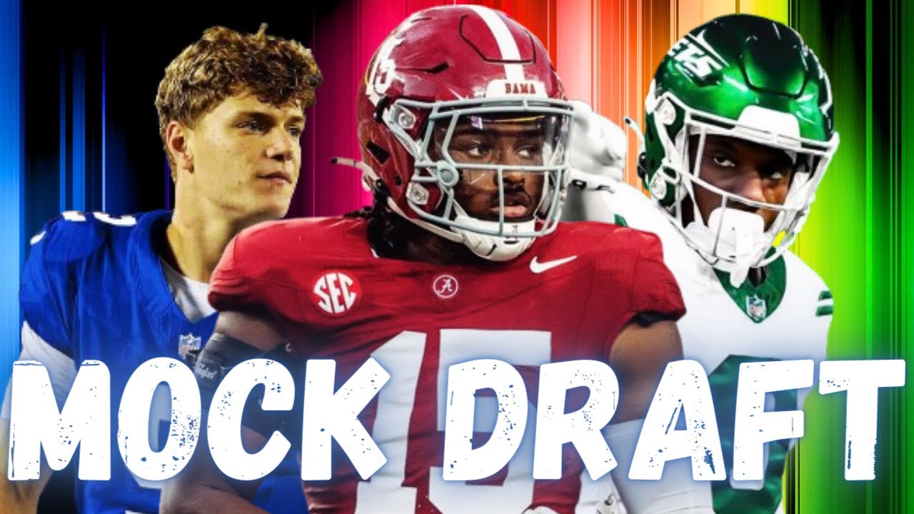 FINAL 2024 NFL Mock Draft w TRADES | I am a psycho