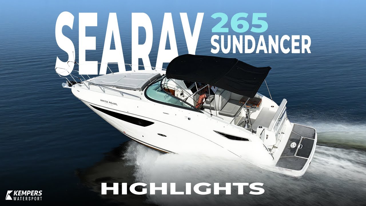 Sea Ray Sundancer 265 - Stylish cruising in compact form