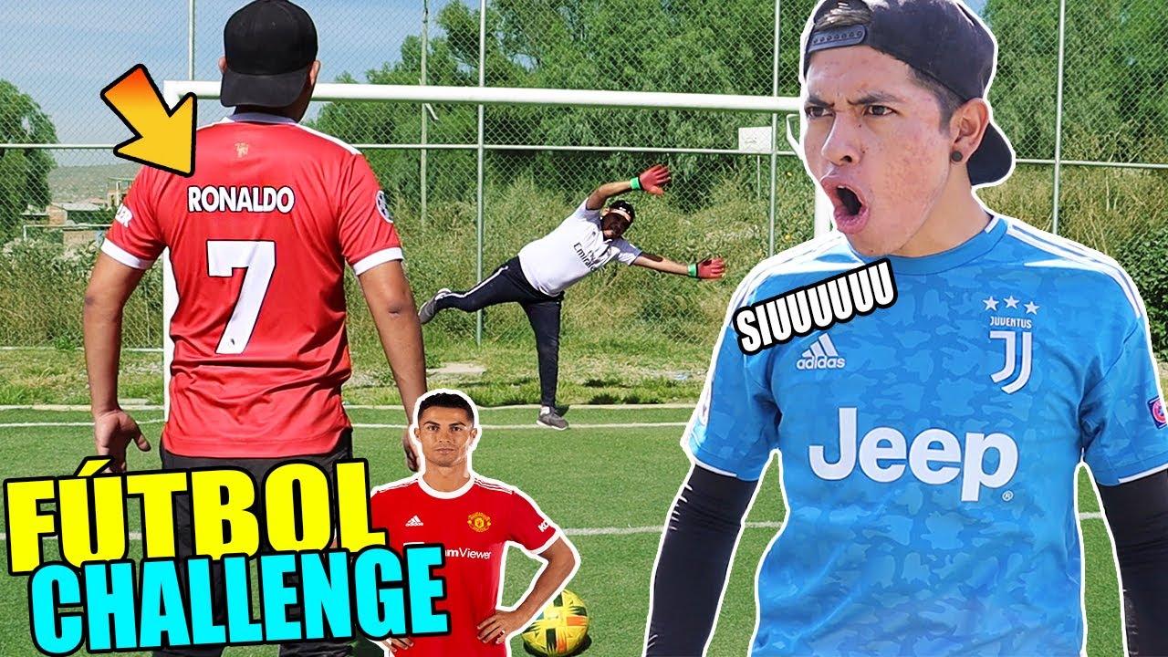 CRISTIANO RONALDO CHALLENGE ¡Retos de fútbol épicos!