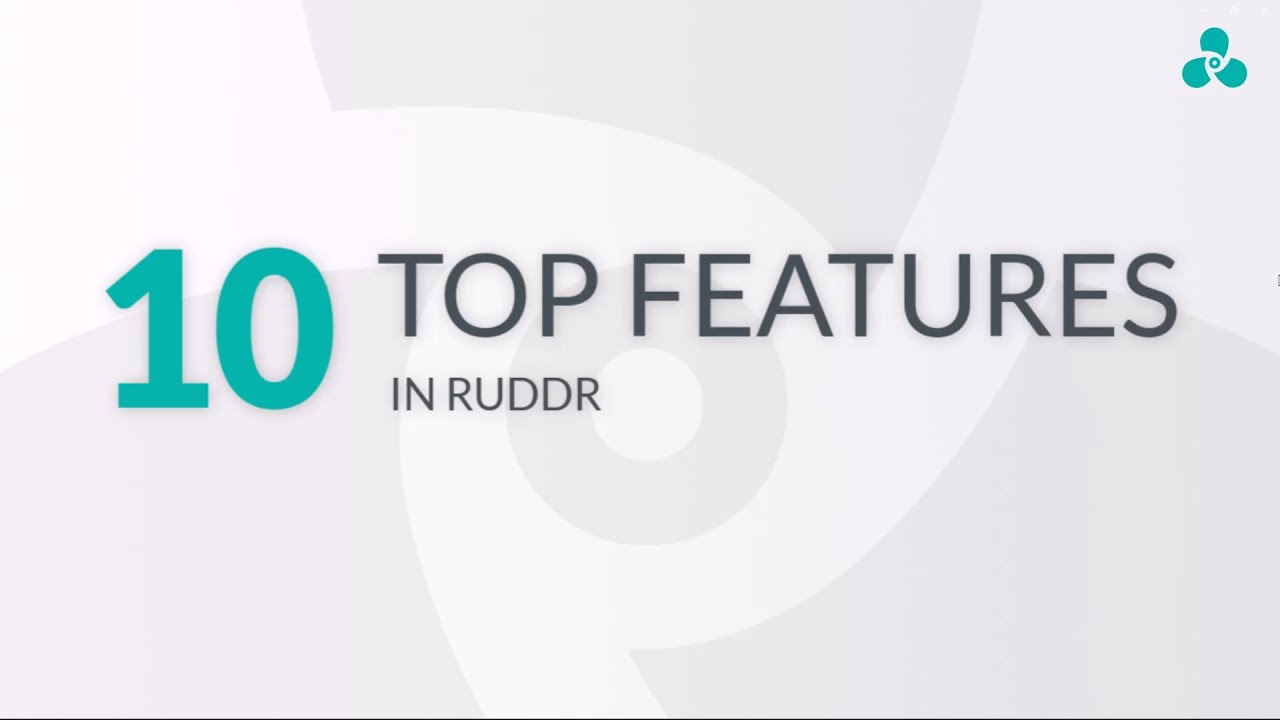 Top 10 Ruddr Features