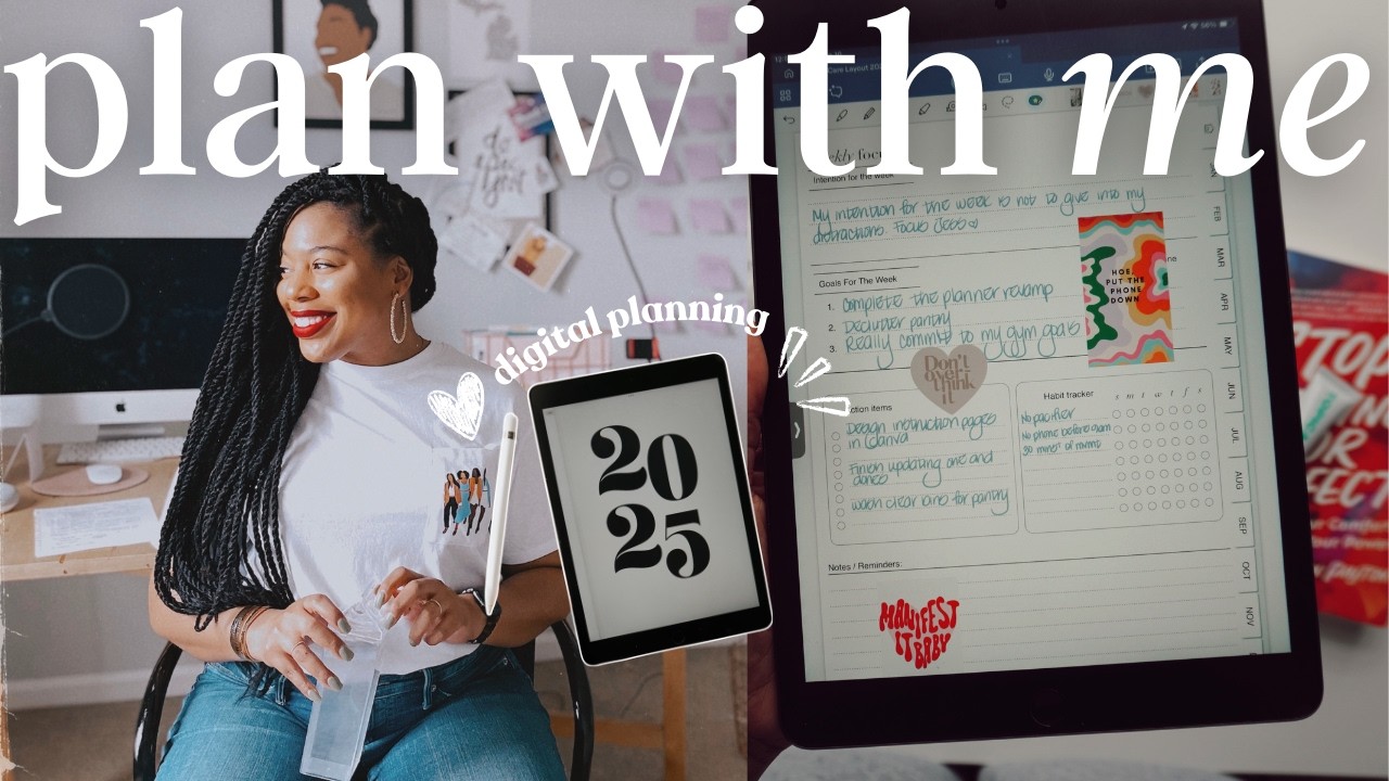 Plan & Chat With Me 📝 Reflecting, Goal-Setting & Prepping for a Peaceful Week | [ Week 2 ]