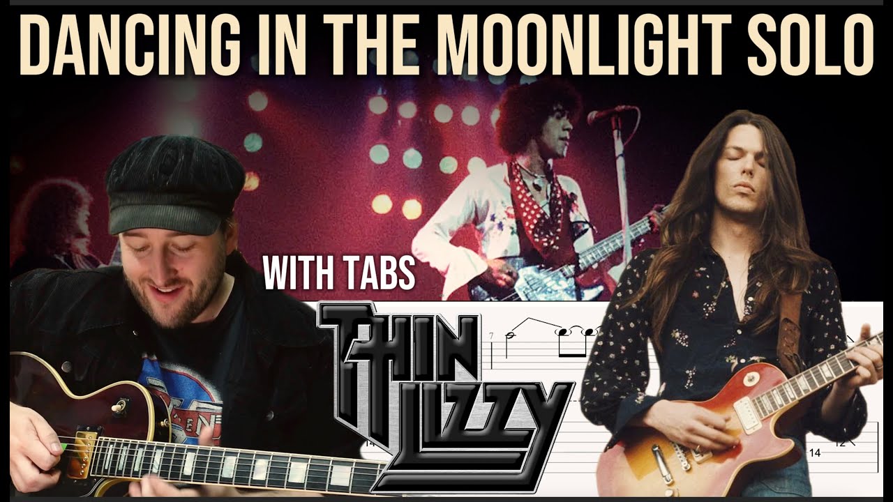 DANCING IN THE MOONLIGHT SOLO - THIN LIZZY (WITH TABS)