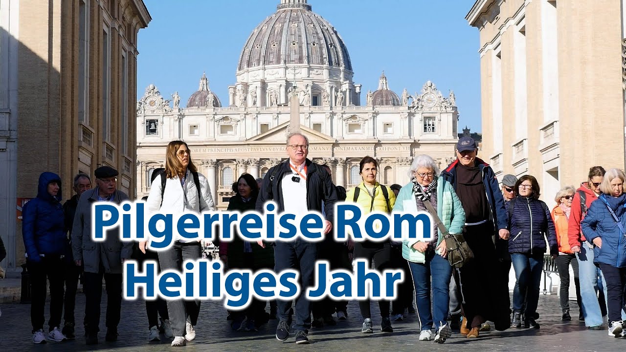 Pilger aus Berchtesgaden zum Heiligen Jahr 2025 in Rom