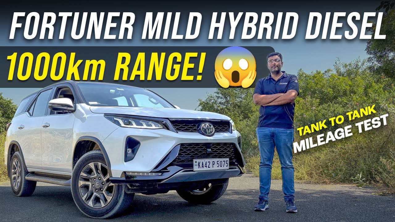 Fortuner Legender 4WD AT Mileage Test using Tank-to-tank Method w/ Drive Impressions | October 2025