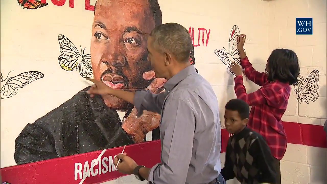Participating in a Service Project for Martin Luther King Jr. Day