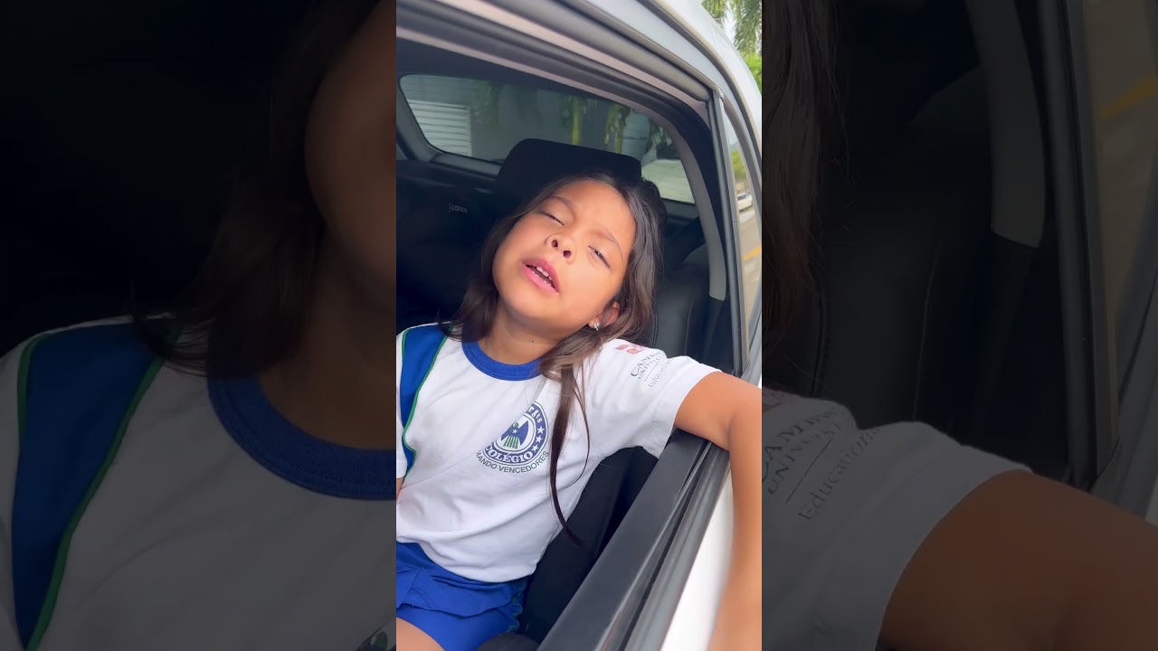 VALENTINA INDO PRA ESCOLA FOR&Ccedil;ADA !!! #valentinasobrinho  #shortsviral #short